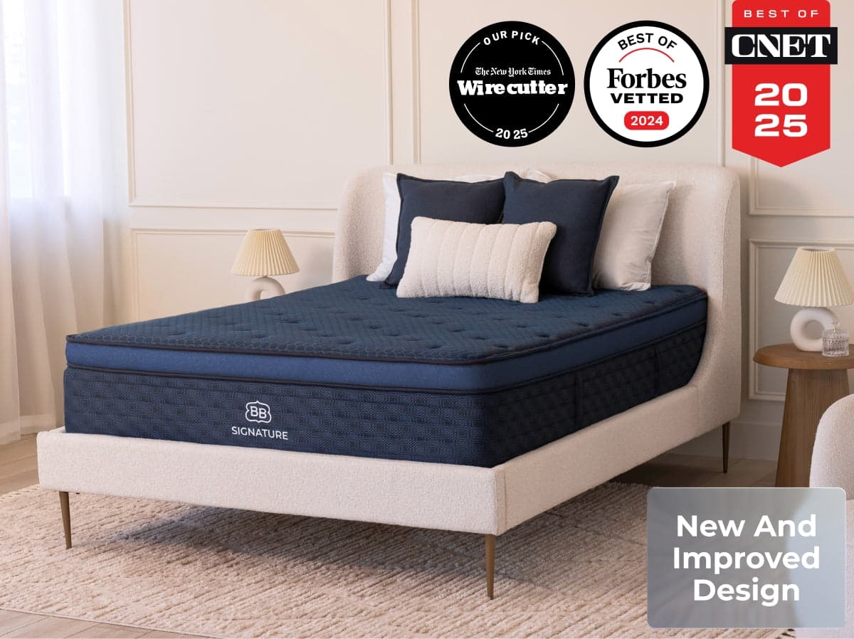 Brooklyn Bedding Signature Hybrid mattress with quilted top