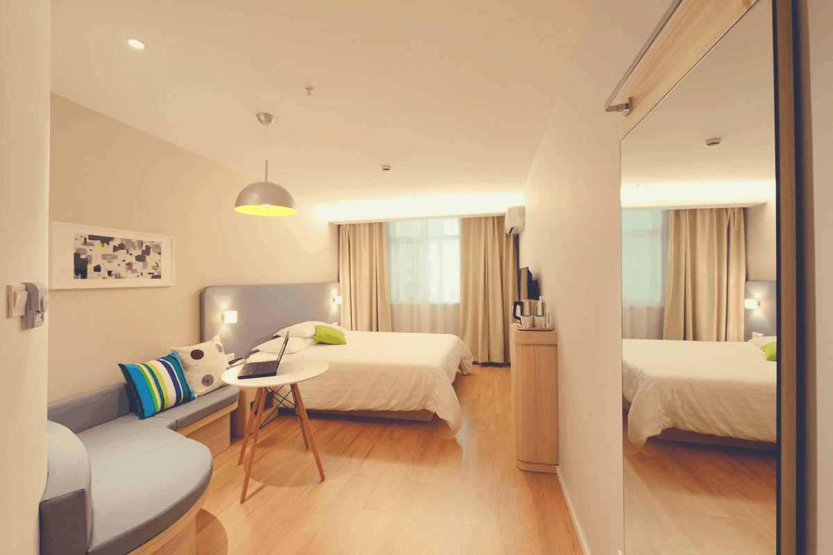 thunderstorm pleasant bedroom