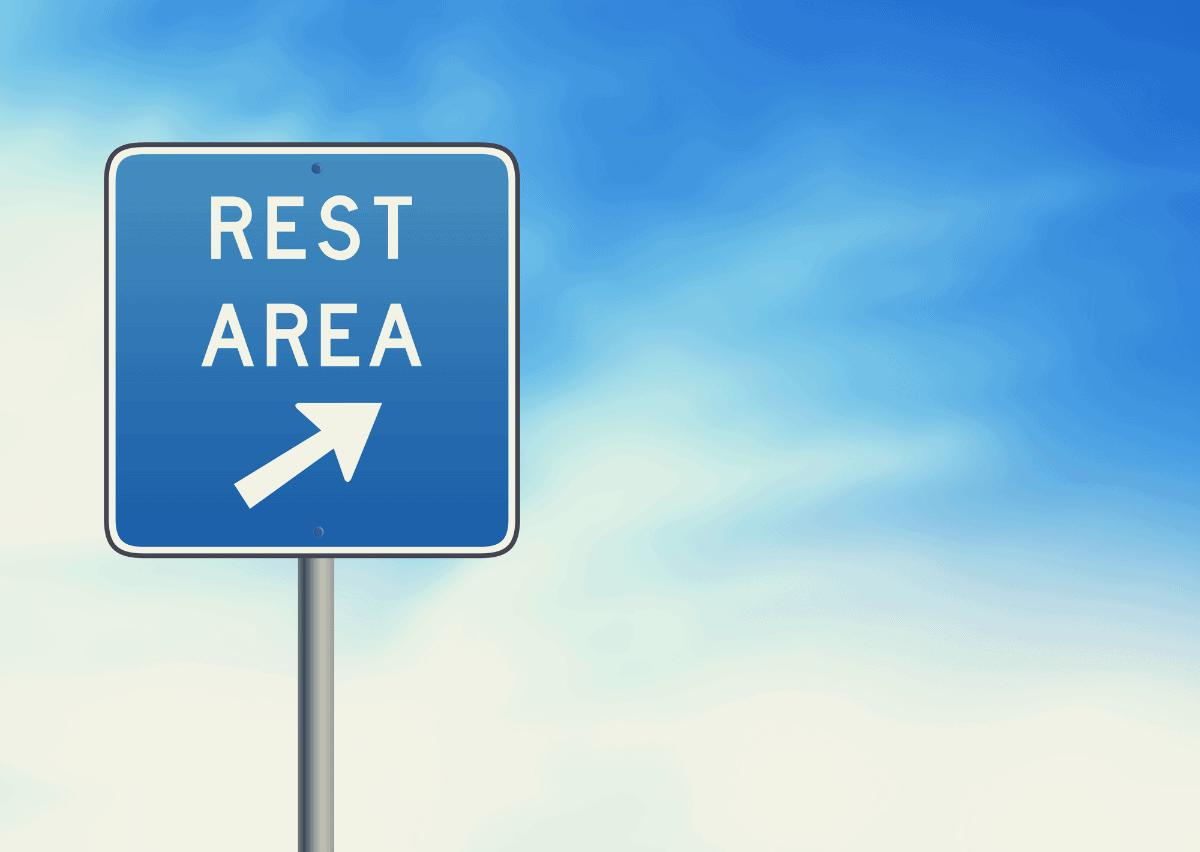 rest stop main